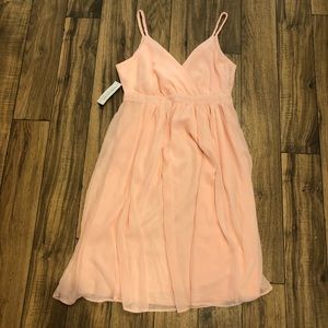 Eva Mendez Pink Dress